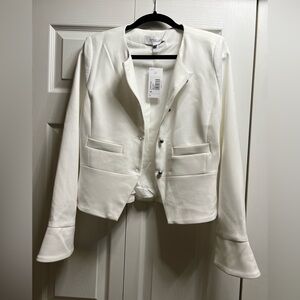 Derek Lam Soft White Blazer - NWT - Size 8